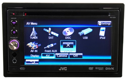 JVC KW-AV50 In-Dash DVD & Video Receivers